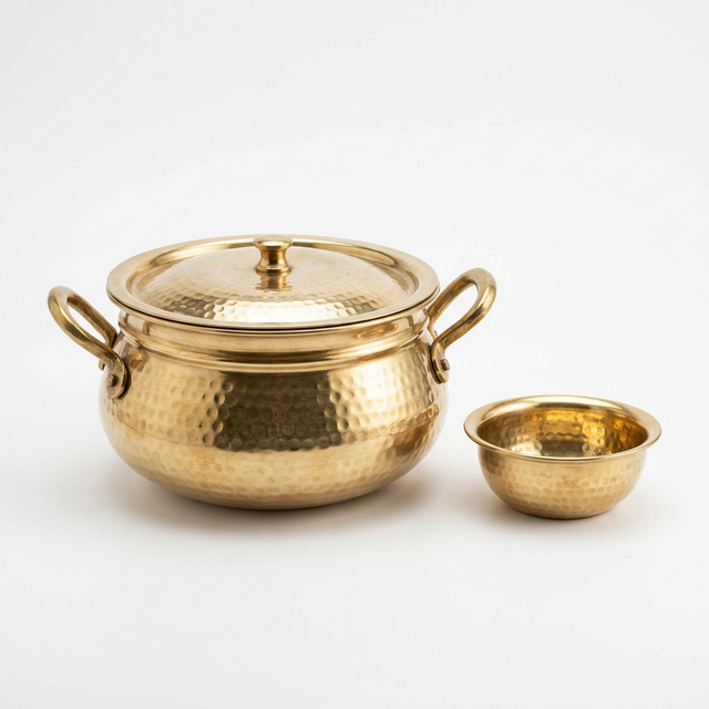 Traditional Brass Handi