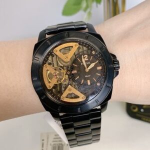 Fossil Privateer Twist Black Stainless Steel Watch