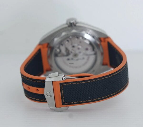 Omega Seamaster Planet Ocean 600M Co-Axial Master Chronometer – Black & Orange Diver Watch - Image 4