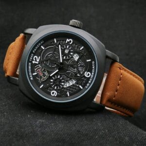 Radiomir Panerai Lo Scienziato Skeleton Dial Watch