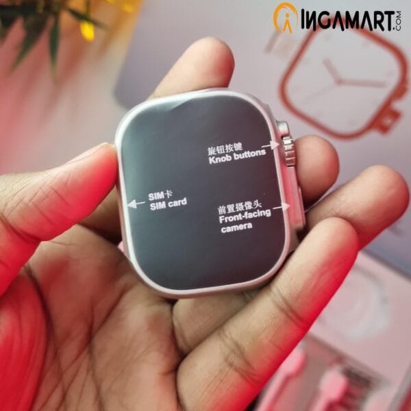 HW Ultra2 Call Gift Set 7 Strap Smartwatch, Android, 4GB RAM, 64GB Storage - Image 8