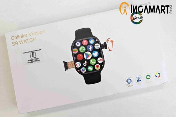 S16 4G Android Smartwatch – AMOLED, Camera, Fitness Tracker - Image 8
