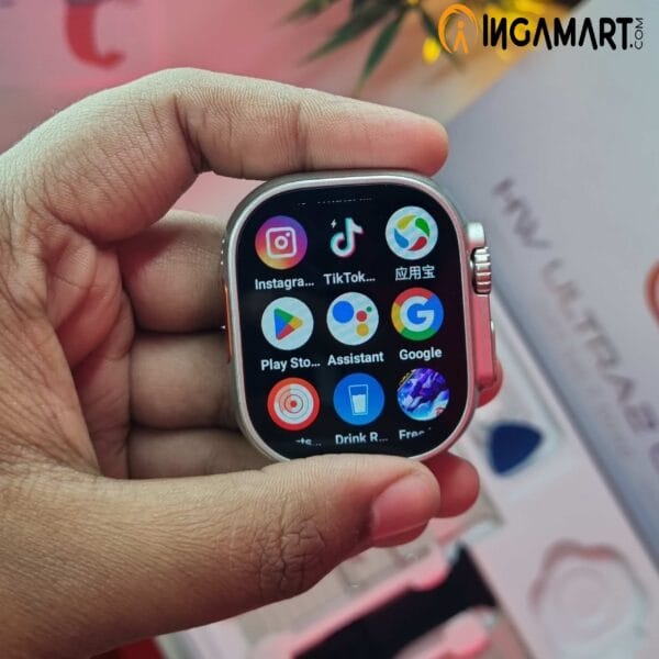 HW Ultra2 Call Gift Set 7 Strap Smartwatch, Android, 4GB RAM, 64GB Storage - Image 2