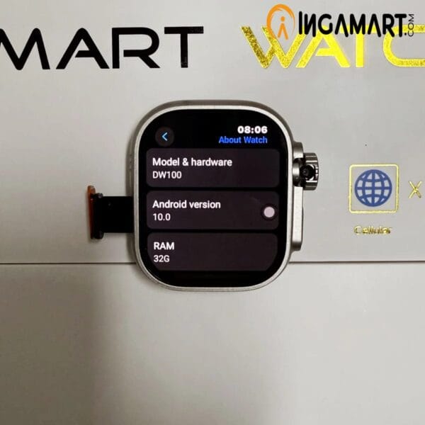 DW100 Android Smartwatch 4G LTE - Image 5