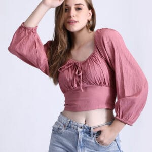 Pink Corset Top