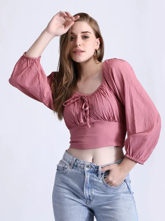 Pink Corset Top