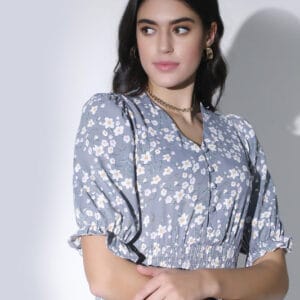 Floral Midi Dress for Women