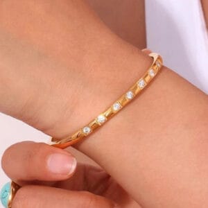 Stellar Dot Bangle