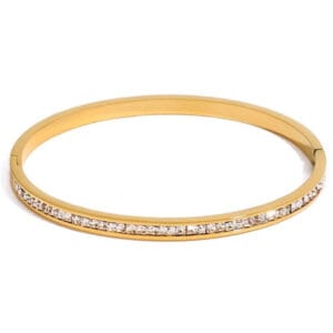 Diamond Drape Bangle