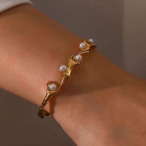 Moonbud Bracelet Cuff